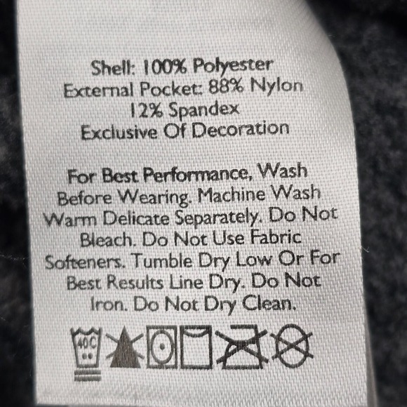 Eddie Bauer Sweater Mens XL Tall Gray First Ascent Fleece Long‎ Sleeve Pullover - Picture 5 of 10